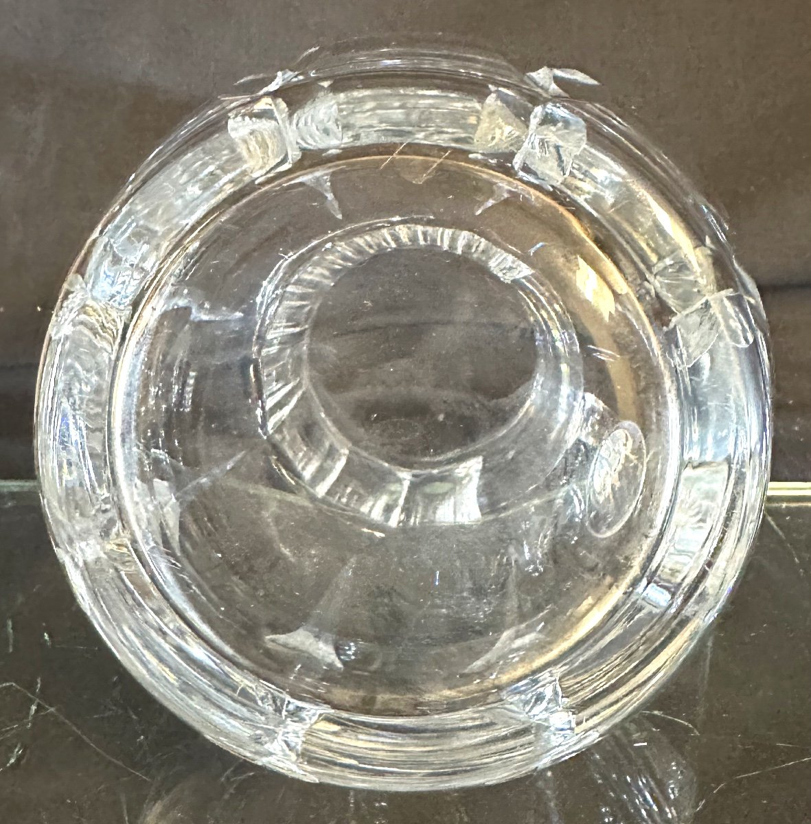 Cristal Saint Louis Water Jug Carafe Cerdagne Model In Very Good Condition Cristallerie St Louis-photo-4