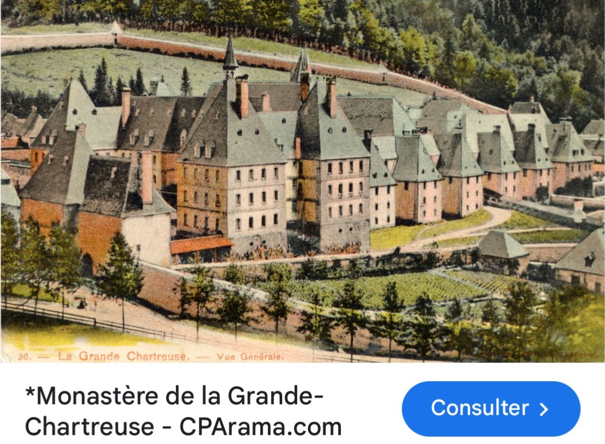 Joanny DREVET 1889-1969 Monastère de la Grande Chartreuse  Correrie rare eau forte -photo-1