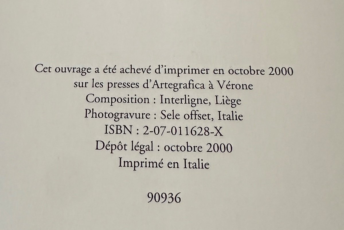 BARYE Catalogue raisonné des sculptures Tres bon état Poletti et Ducharme Gallimard relié RARE-photo-5