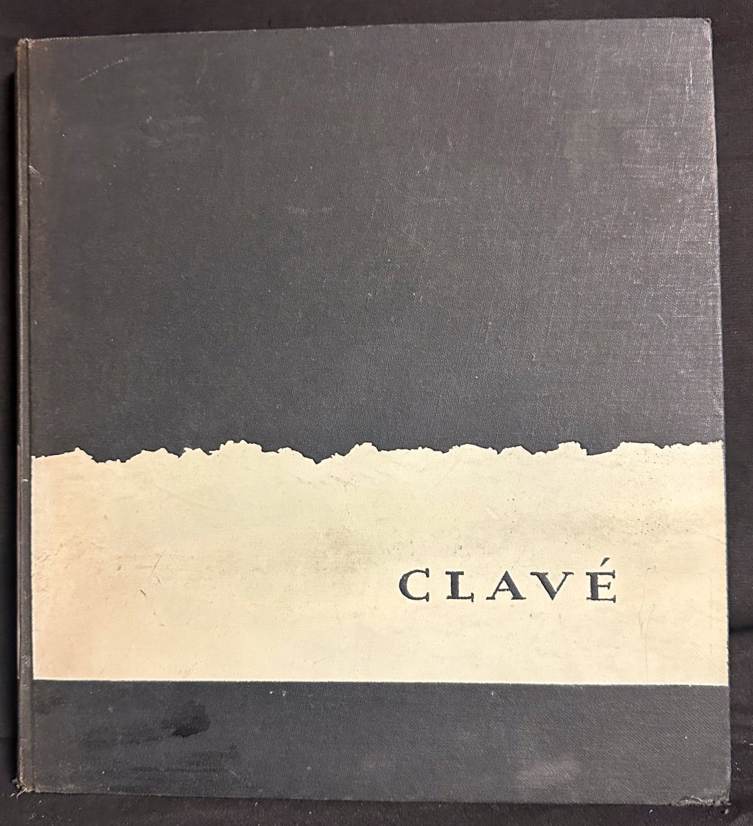 Antoni Claveé By Jean Cassou Book 1960 1st Edition Exhibition Clave