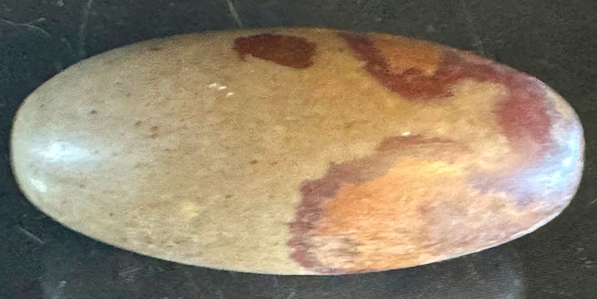 Shiva Lingam In Polished Jasper 10.6cm India Meditation -photo-2