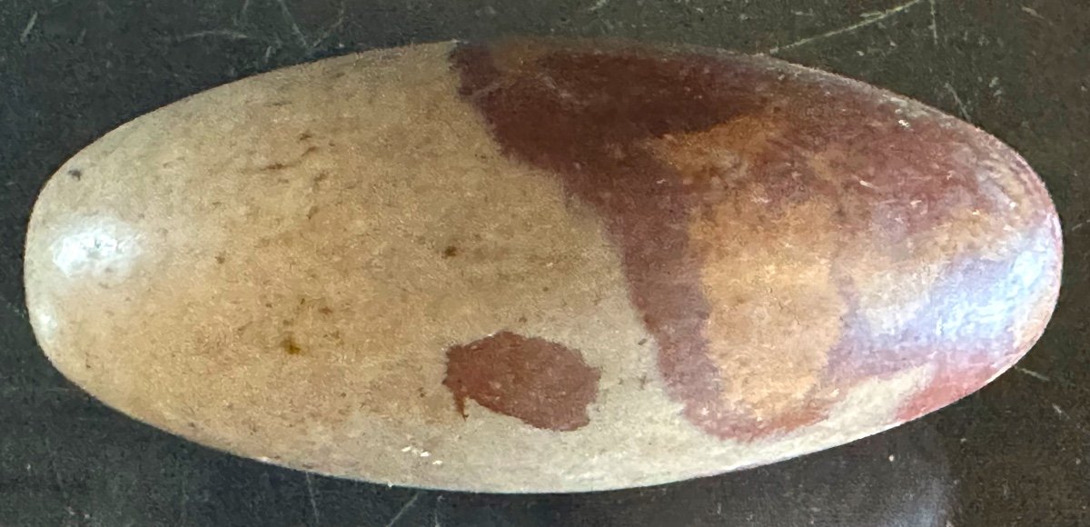 Shiva Lingam In Polished Jasper 10.6cm India Meditation -photo-1