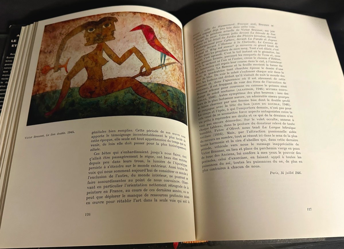 André Breton Surrealism And Painting Gallimard Original Edition 1979 Paris 427 Pages -photo-6