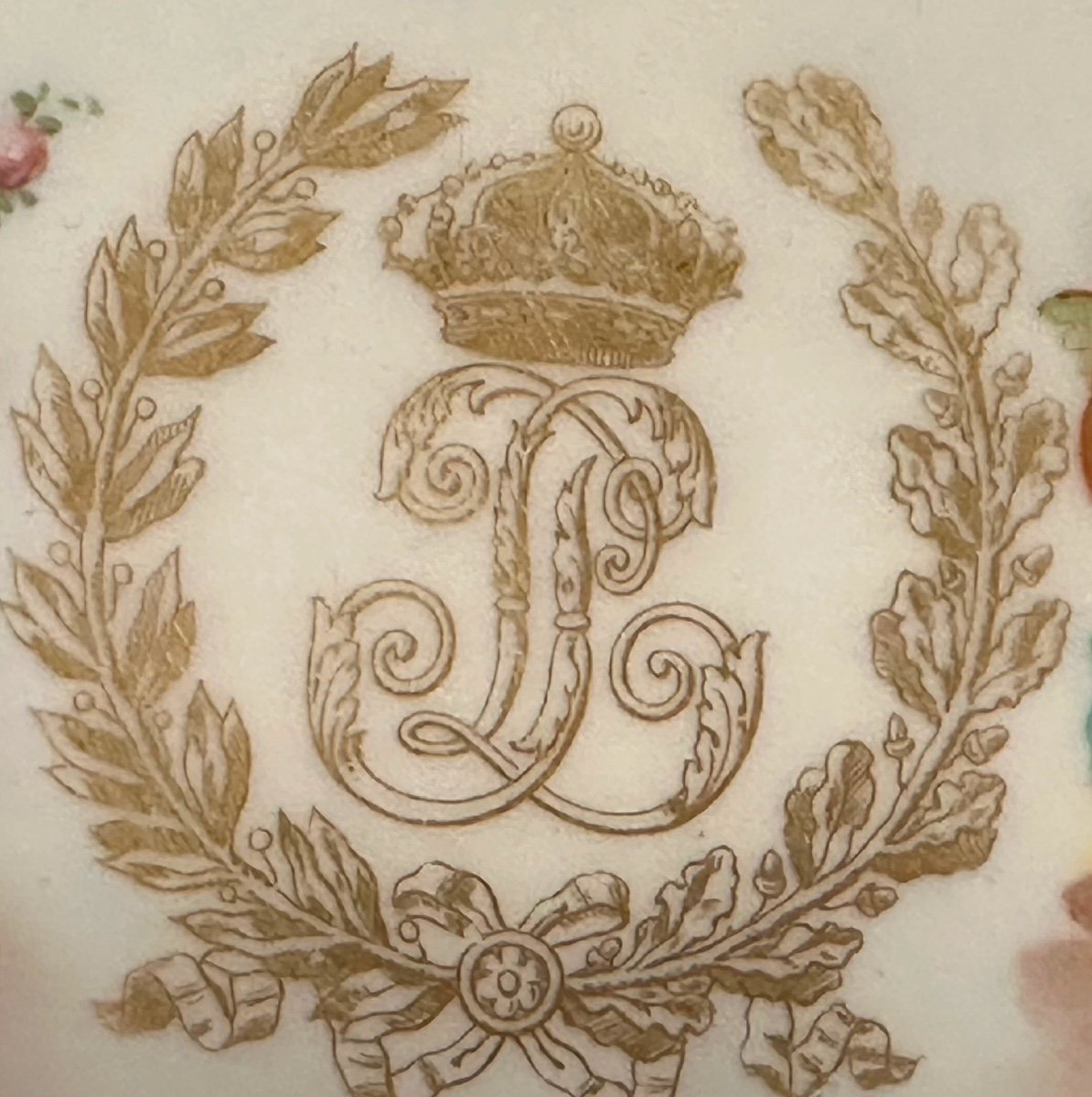 Plate From The Service Of King Louis Philippe, Tuileries Palace, Sèvres, Circa 1846-photo-4