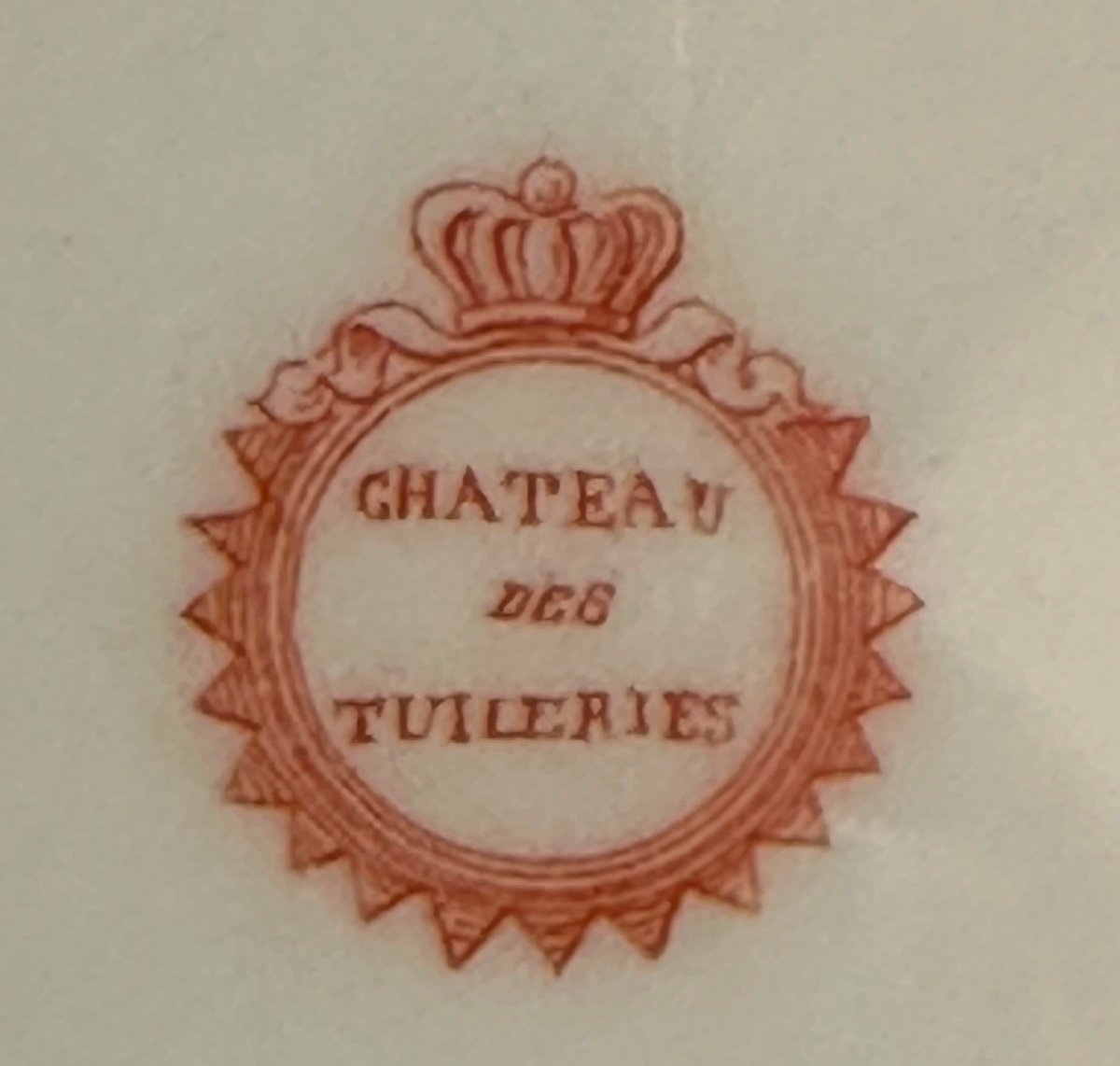 Plate From The Service Of King Louis Philippe, Tuileries Palace, Sèvres, Circa 1846-photo-1