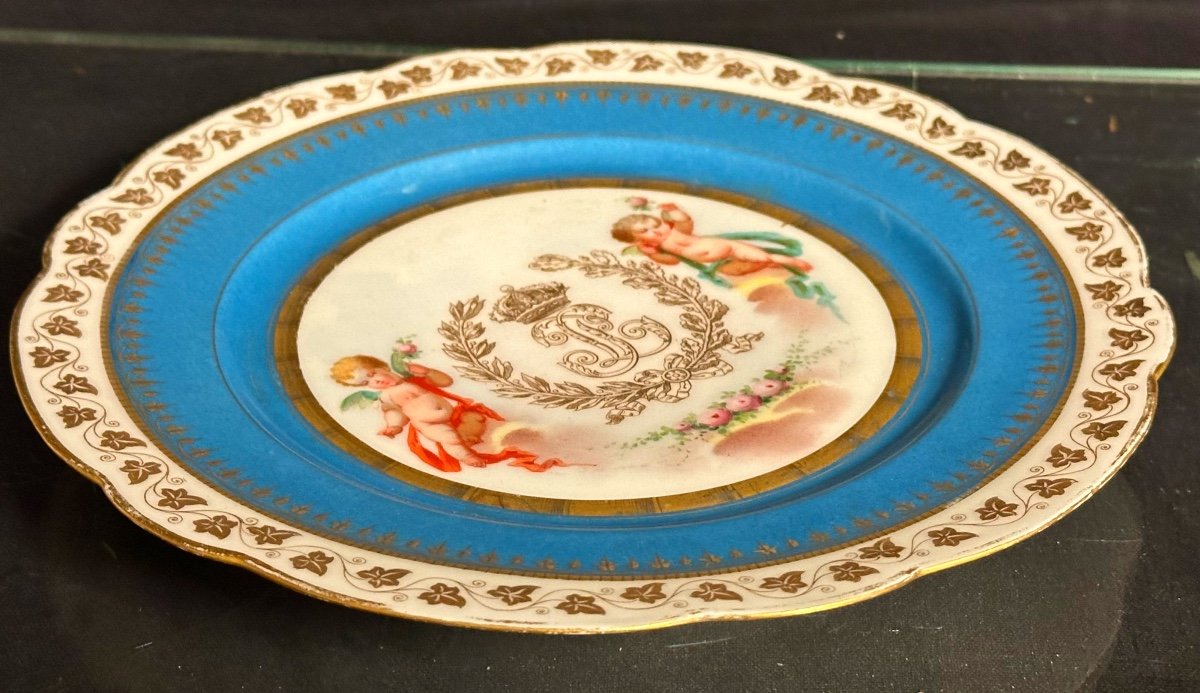 Plate From The Service Of King Louis Philippe, Tuileries Palace, Sèvres, Circa 1846-photo-3