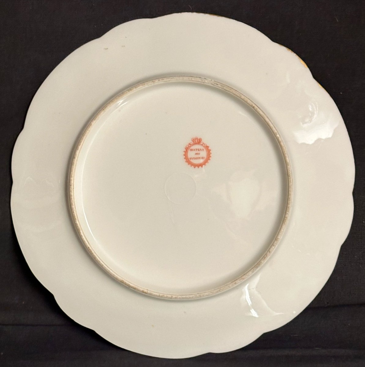 Plate From The Service Of King Louis Philippe, Tuileries Palace, Sèvres, Circa 1846-photo-4