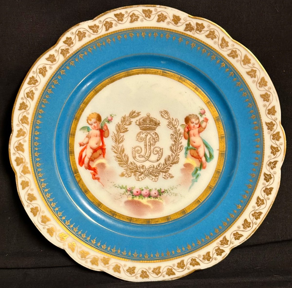 Plate From The Service Of King Louis Philippe, Tuileries Palace, Sèvres, Circa 1846