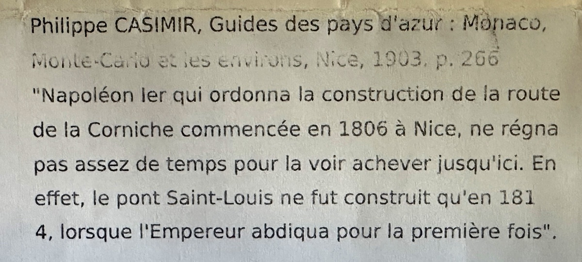 Truelle Commémorative en argent 1813 Pont Saint Louis  entre Menton et Vintimille par Napoléon -photo-6