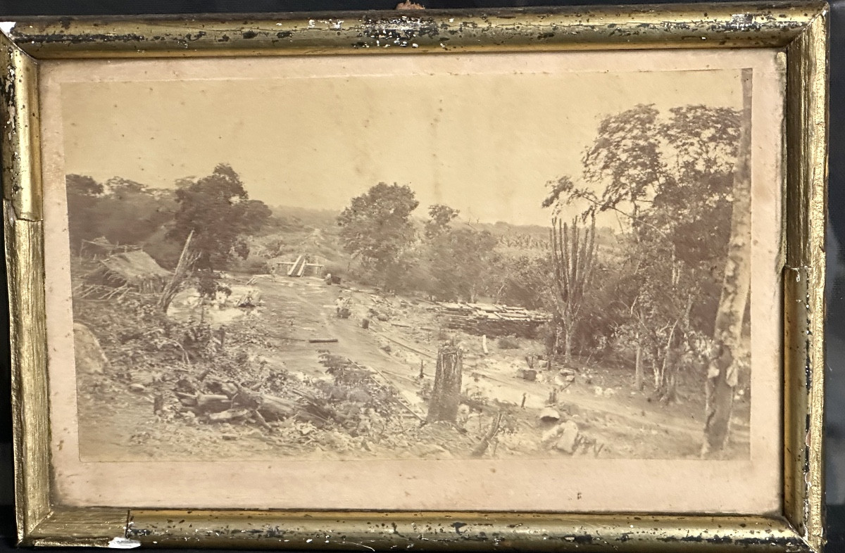 2 Photographies Venezuela 1ere Ligne De Chemin De Fer Train Photo Sncf-photo-2