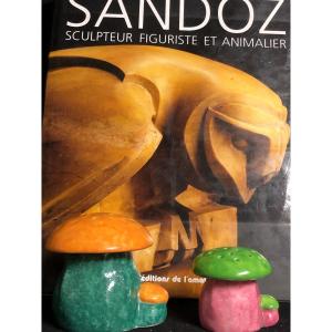 Edouard Marcel Sandoz Salt And Pepper Shaker Mushroom In Haviland Porcelain