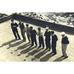 Georges Boyer Lyon 20th Kinetic Photography The Bowlers Photo Game Of Boules /37