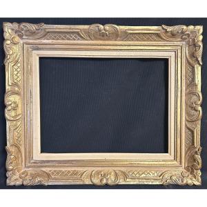 Montparnasse Frame In Golden Wood 40 X 30.5 (or 44 X 34 Without The Marie Louise) Very Good Condition 