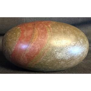 Shiva Lingam In Polished Jasper India 10.5cm Meditation 