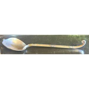 Antique Solid Silver Ladle Foreign Work 900/1000th 