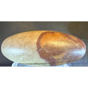 Shiva Lingam In Polished Jasper 10.6cm India Meditation 