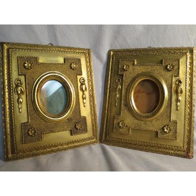 Pair Of Door Frames Photo Stucco Louis XVI XIX Dore Photos