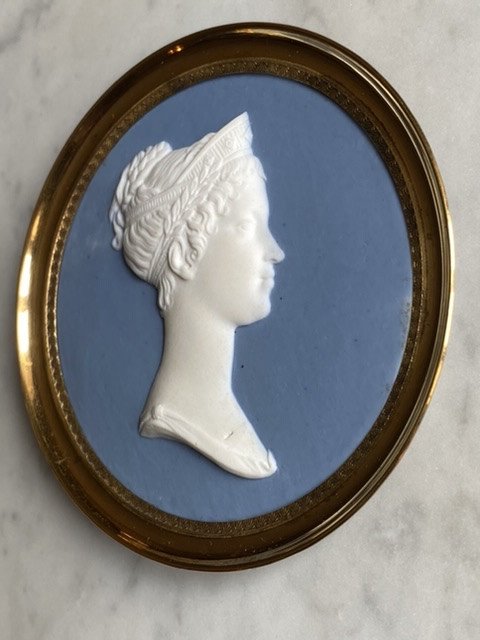 Sèvres : Portrait De Joséphine En Biscuit Du Sculpteur Alexandre Brachard 1775-1843-photo-3