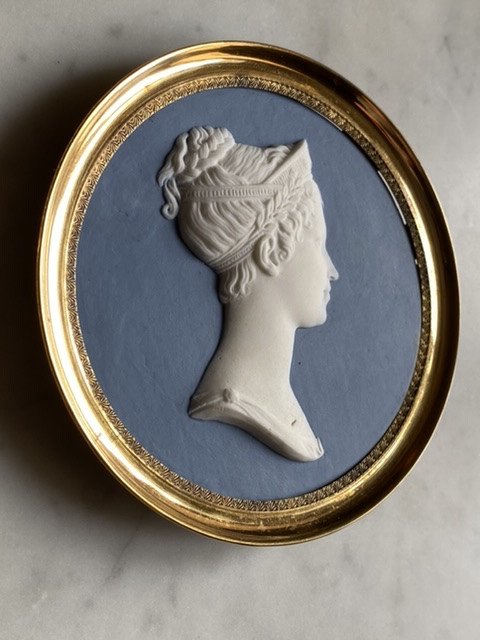 Sèvres : Portrait De Joséphine En Biscuit Du Sculpteur Alexandre Brachard 1775-1843-photo-4