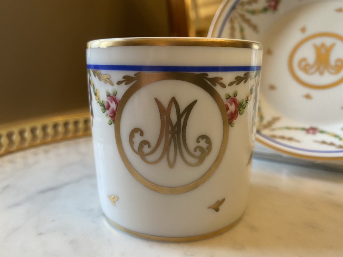 Tasse Litron Au Chiffre De Marie-antoinette -photo-3