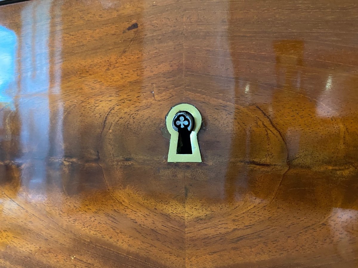 Mahogany Chest Of Drawers From The Consulate Period / Return From Egypt Attributed To Bernard Molitor-photo-3