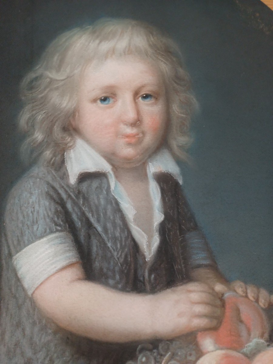 Proantic: Portrait Enfant Pastel.