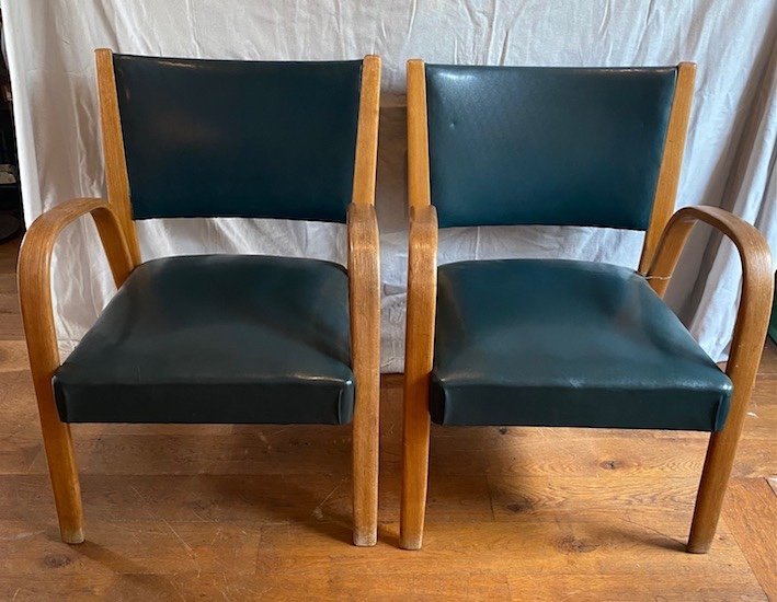 Pair Of Steiner Armchairs