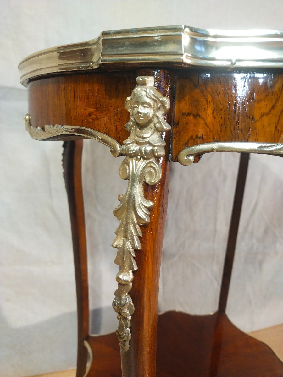 19th Century Rosewood Pedestal Table-photo-4