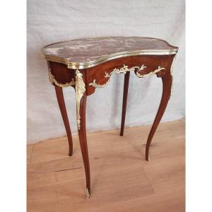 Salon Or Side Table, 19th Century Louis XV Style 