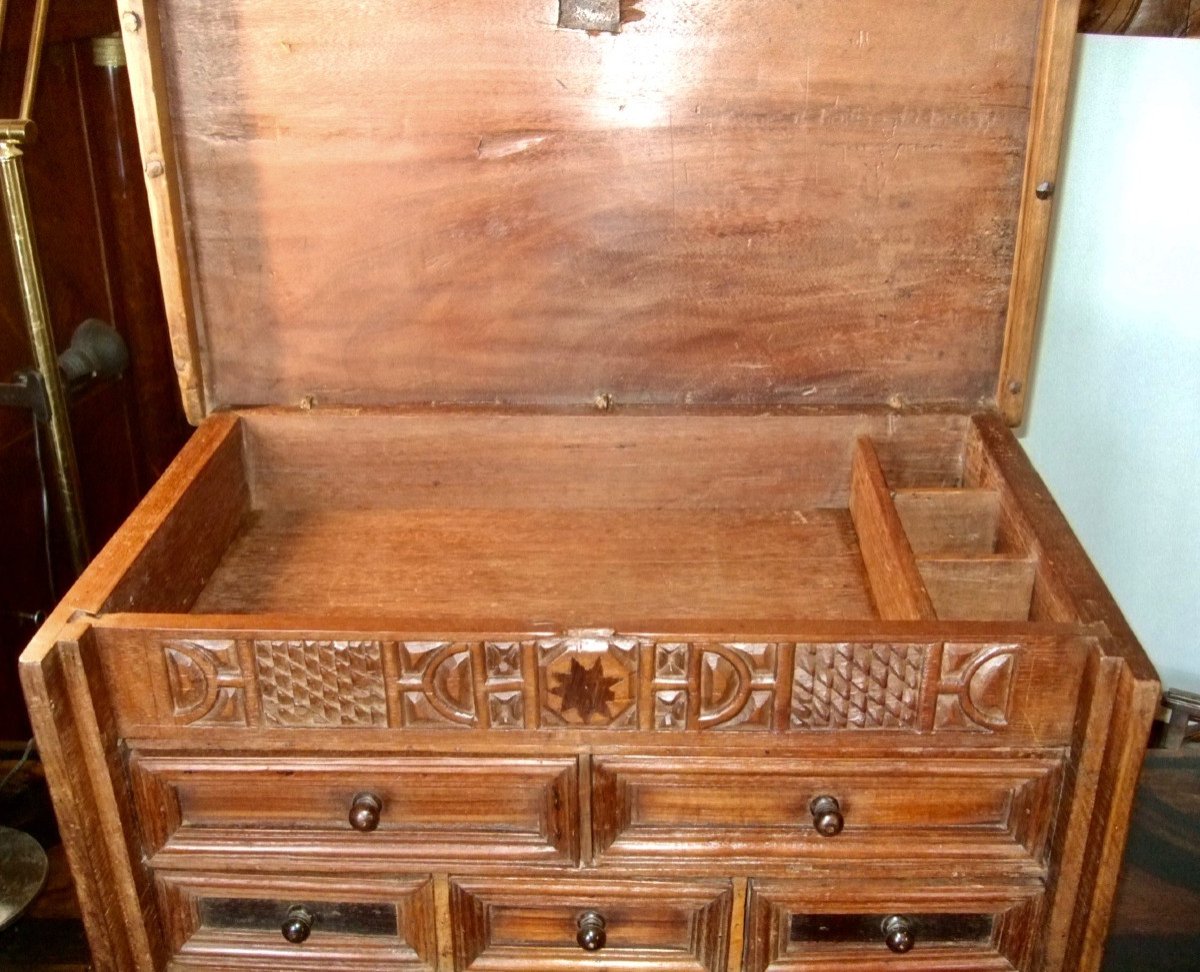 17th Century Spain Travel Cabinet-photo-1