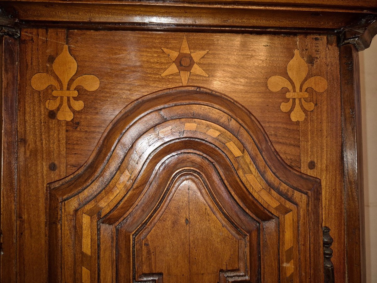 18th Century Cherry Wood Longcase Clock-photo-6