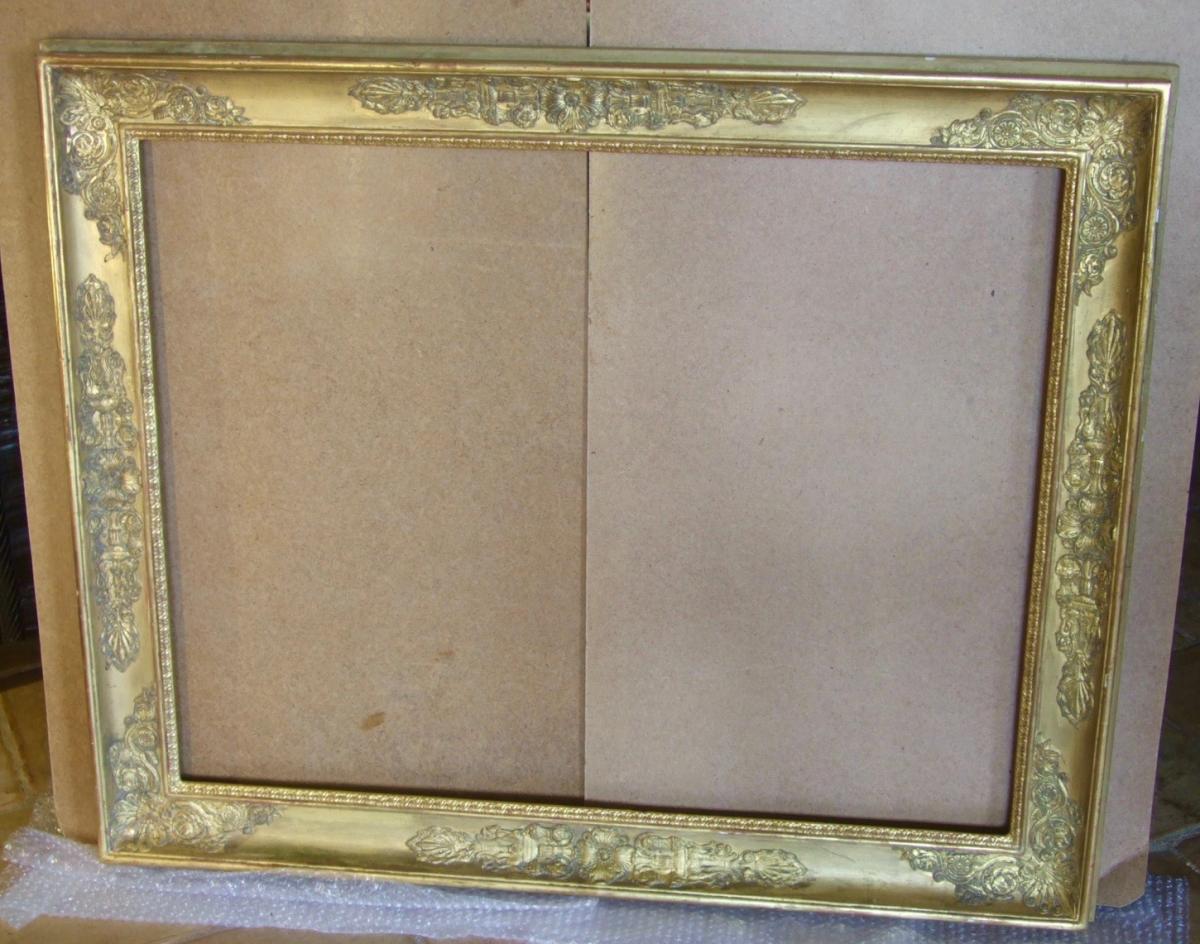 Large Golden Frame Early Nineteenth-photo-3