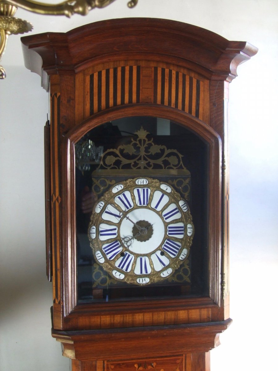 Parquet Clock,  Lorraine XVIIIth Century-photo-1