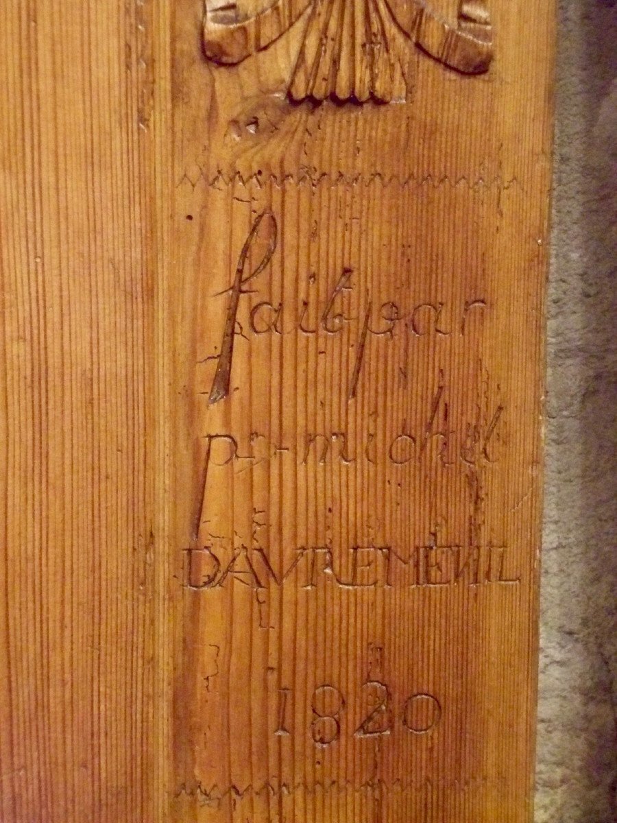 Cabinet Doors Signed From Pays De Caux-photo-2