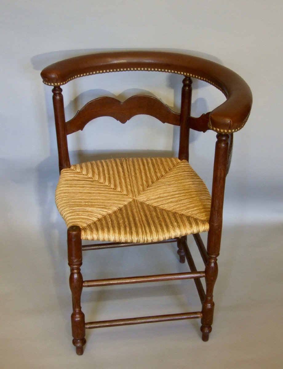 18th Century Provence Corner Armchair-photo-3