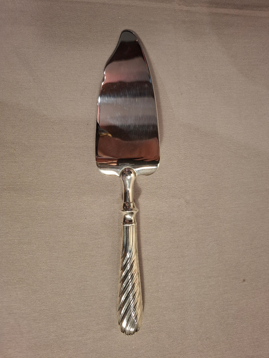 Christofle Silver Metal Cake Server.-photo-2