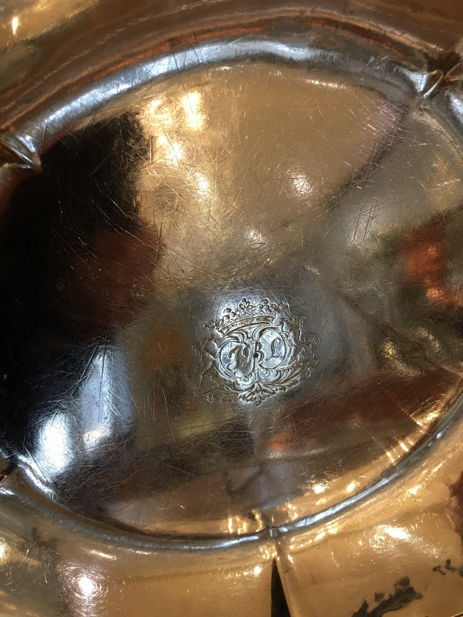 18th Century Armored Sterling Silver Bowl-photo-2