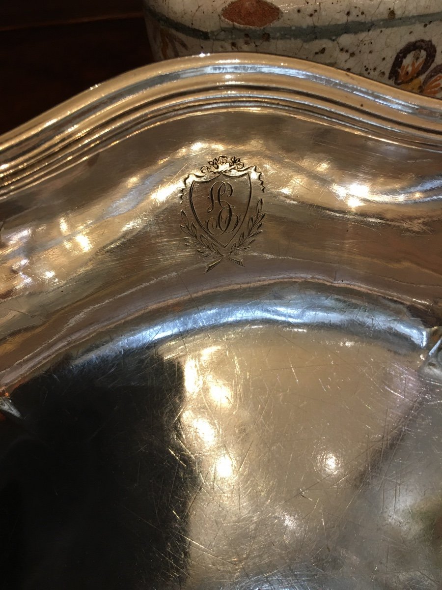 18th Century Armored Sterling Silver Bowl-photo-3