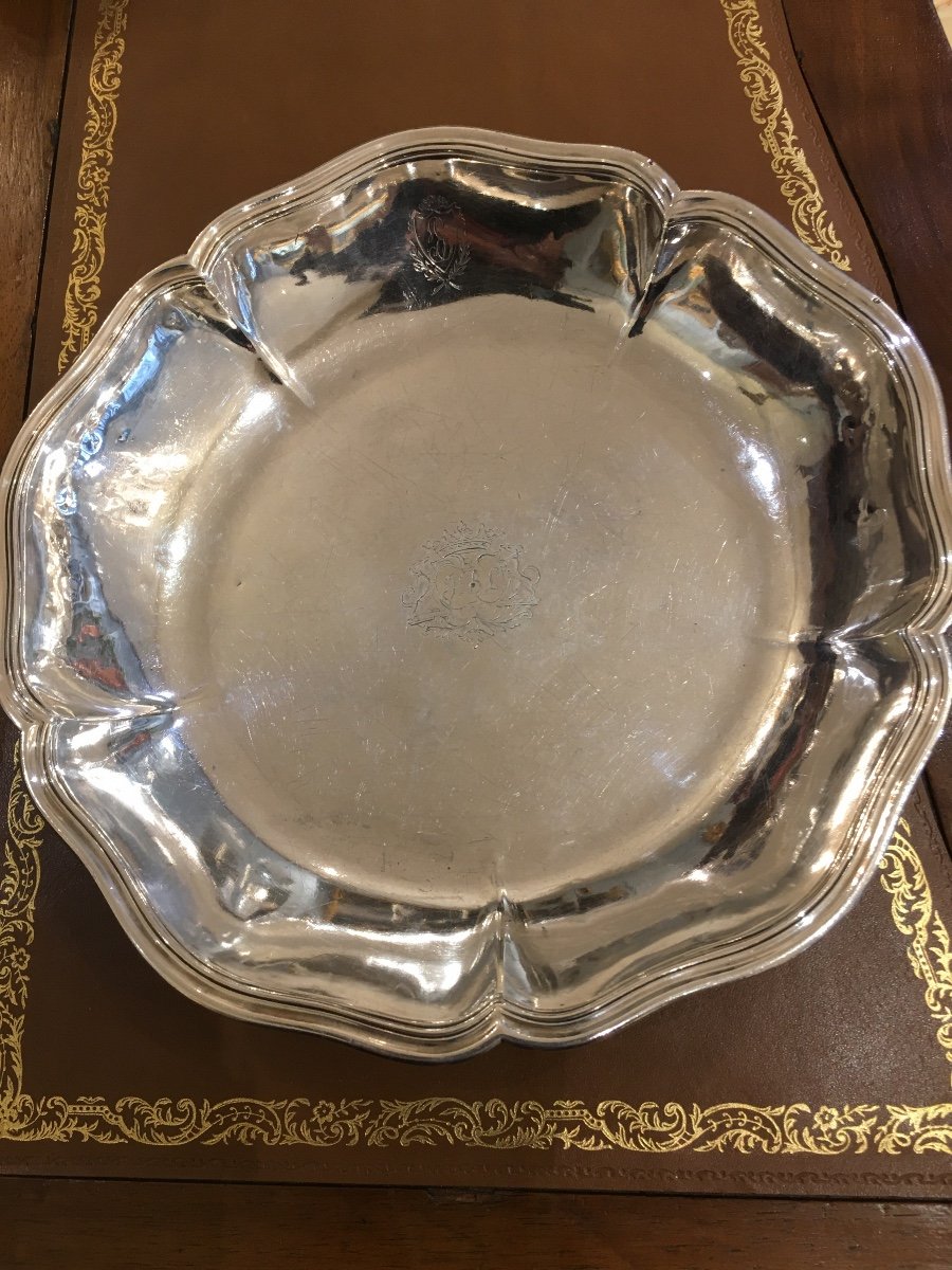 18th Century Armored Sterling Silver Bowl