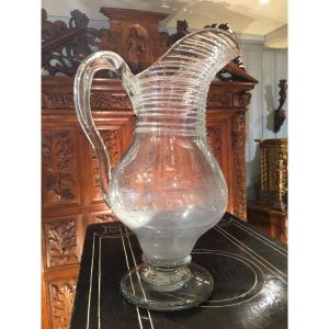 18th Century Glass Pitcher