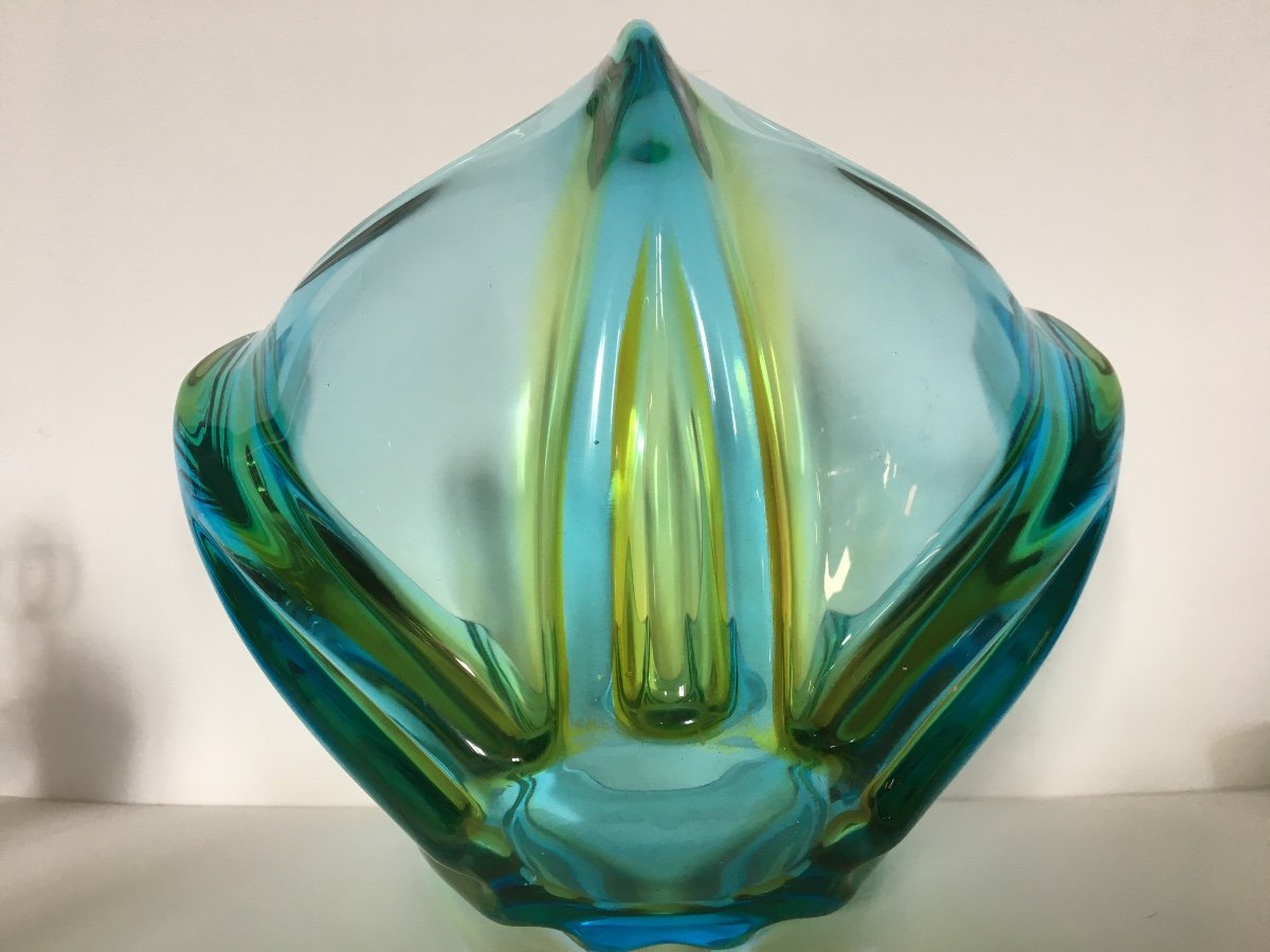 Murano Sommerso Glass Bowl 1960/1970-photo-1