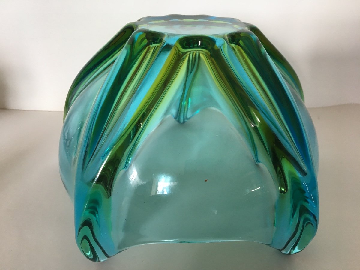 Murano Sommerso Glass Bowl 1960/1970-photo-2