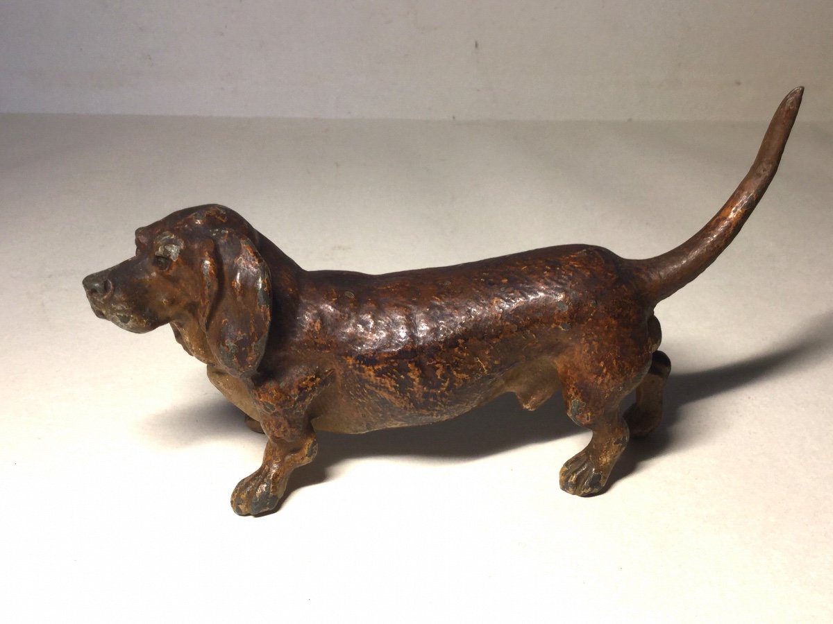 Dachshund Dog ?? Lead From Nuremberg, Late 19th Century.