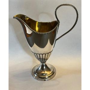 Sterling Silver Milk Jug / Cream Pitcher Dated 1788