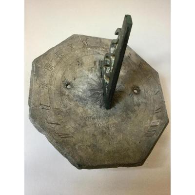 Irish Sundial Dated 1842 Lead And Bronze