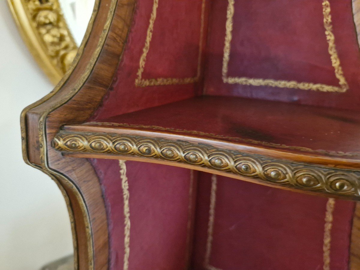 Louis XV Style Marquetry Corner-photo-1