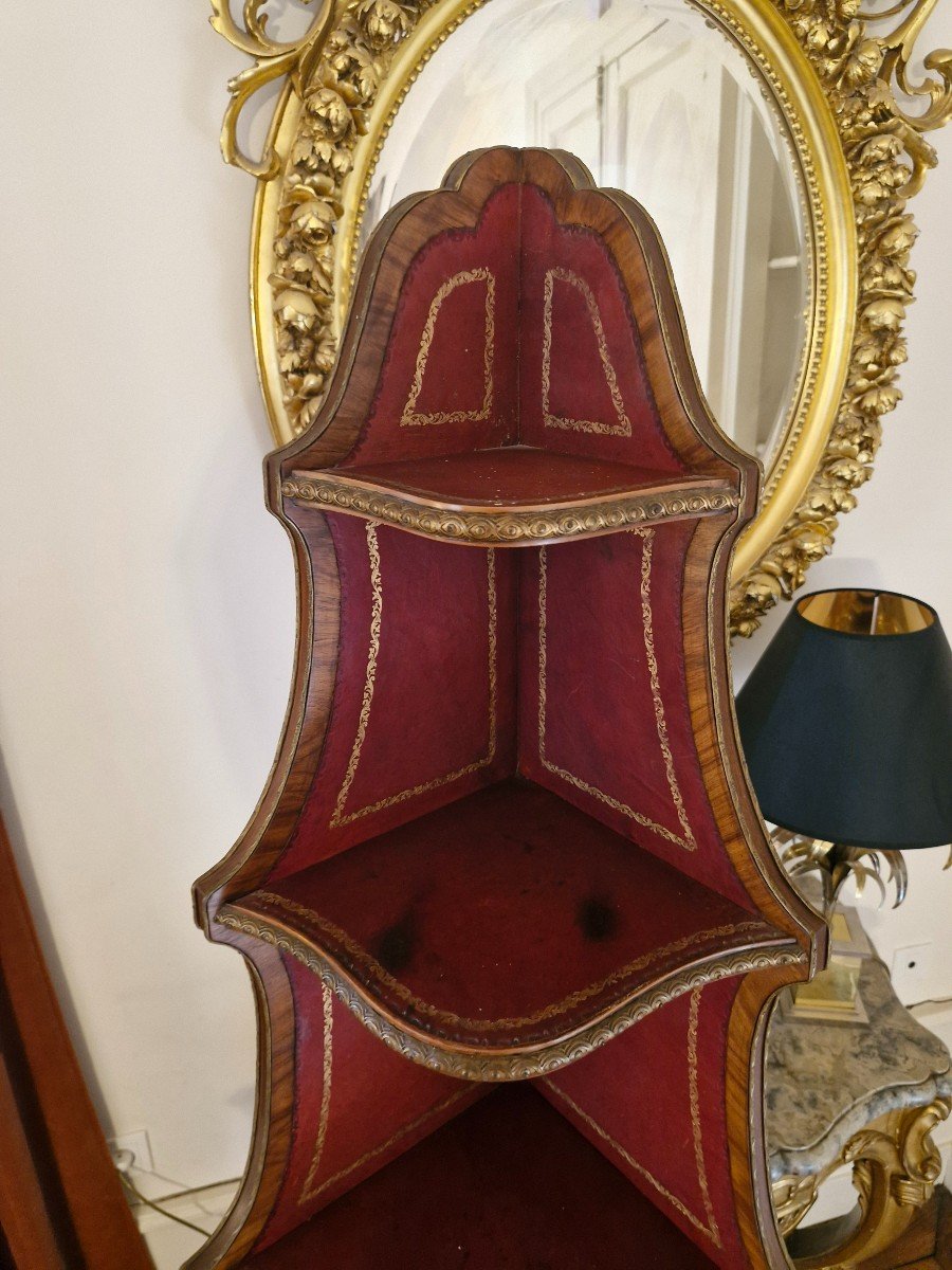 Louis XV Style Marquetry Corner-photo-2