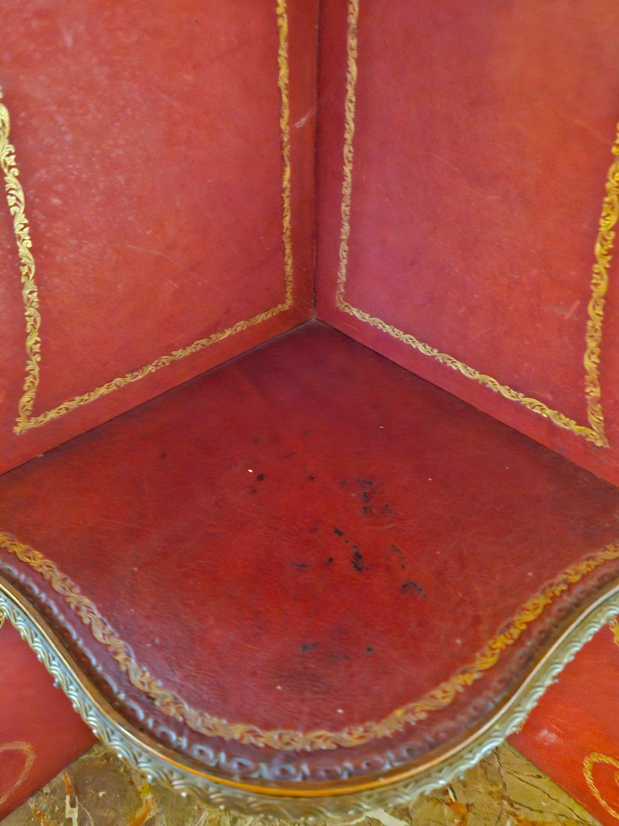 Louis XV Style Marquetry Corner-photo-3