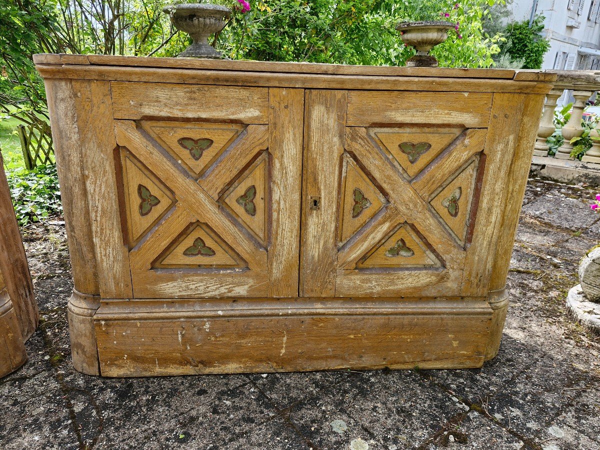 Pair Of 18th Century Woodwork Furniture -photo-3