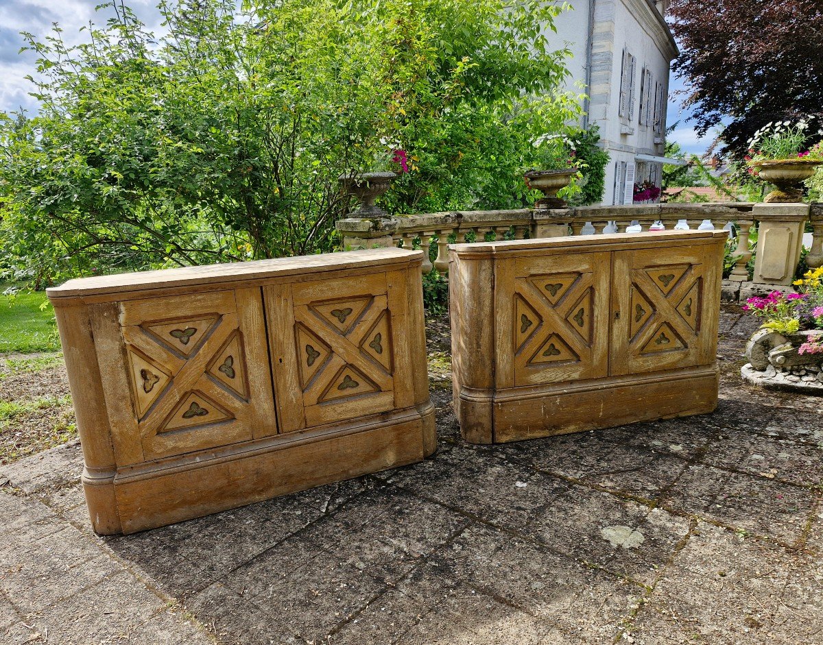 Pair Of 18th Century Woodwork Furniture 